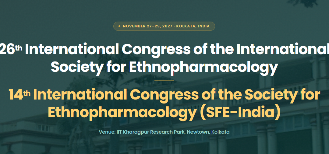 26th International Congress of the International Society for Ethnopharmacology